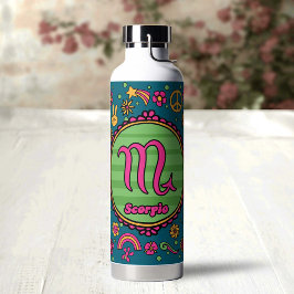 Groovy Scorpio op maat Waterfles
