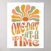 Groovy script een dag voor een tijd nuchtere onder poster (Voorkant)