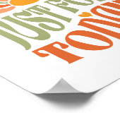 Groovy Script voor vandaag Motivatie Poster (Hoek)