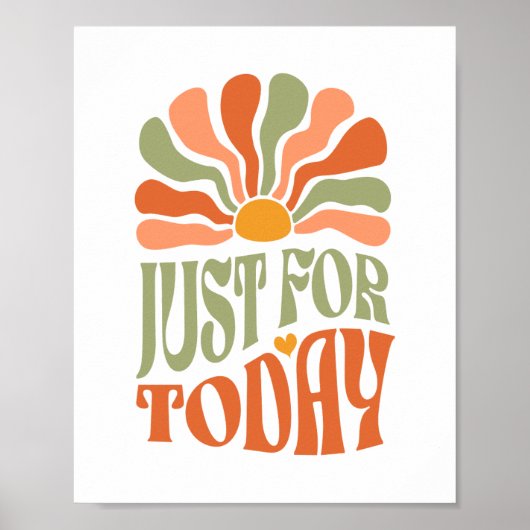 Groovy Script voor vandaag Motivatie Poster (Voorkant)