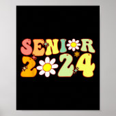 Groovy Senior 2024 terug naar school Afstuderen kl Poster (Voorkant)