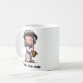 Groovy Senior Citizen Music Legends Koffiemok (Voorkant links)