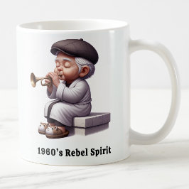 Groovy Senior Citizen Music Legends Koffiemok