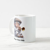 Groovy Senior Citizen Music Legends Koffiemok (Voorkant links)