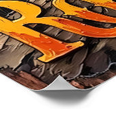 Groovy Shark, Golden Hour Jam Poster (Hoek)