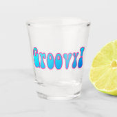 Groovy. Shot Glas (Voorkant)