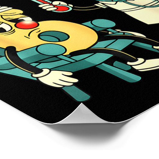 Groovy Sick Seven 67 Funny Meme Sick 7 And Nurse 6 Poster (Hoek)