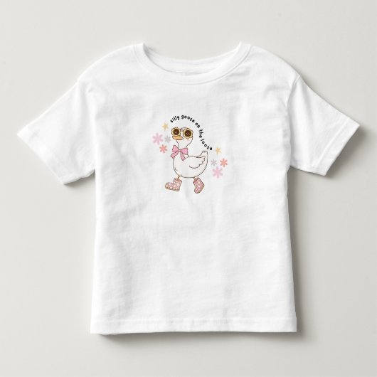 Groovy Silly Goose T-shirt (Voorkant)