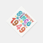 Groovy sinds 1949 servet (Hoek)