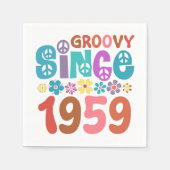 Groovy sinds 1959 servet (Voorkant)