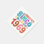 Groovy sinds 1969 servet (Hoek)