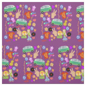 Groovy Sixties Mega Pattern Stof (Swatch)