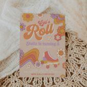 Groovy Skating Invitation | Rollend Schaats Kaart