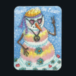 GROOVY SNOWMAN "PEACE ON AARTH" CHRISTMAS MAGNET MAGNEET<br><div class="desc">DAT WAREN DE DAGEN VAN DE STROOMSTROOM,  HET STROPDAS DYED IN,  EN HET VREDESTEKEN. VOEG EEN KLEINE LOVE MET DEZE GROEI SNOWMAN "VREDE OP AARDE" MAGNET Rectangle *Customize... ..Zoek overeenkomende items in het Susan Brack-ontwerp</div>