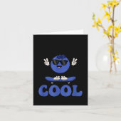 Groovy So Berry Cool Fruit Lover Blauwebes Seizoen Kaart (Gele Bloem)