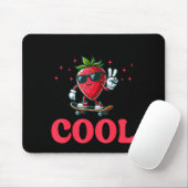 Groovy So Berry Cool Fruit Lover Strawberry Season Muismat (Met muis)