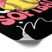 Groovy Softll Mom Mother Coquette Bow Softll Poster (Hoek)