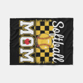 Groovy Softll Mom Mother Softll Mom  Fleece Deken (Voorkant (Horizontaal))