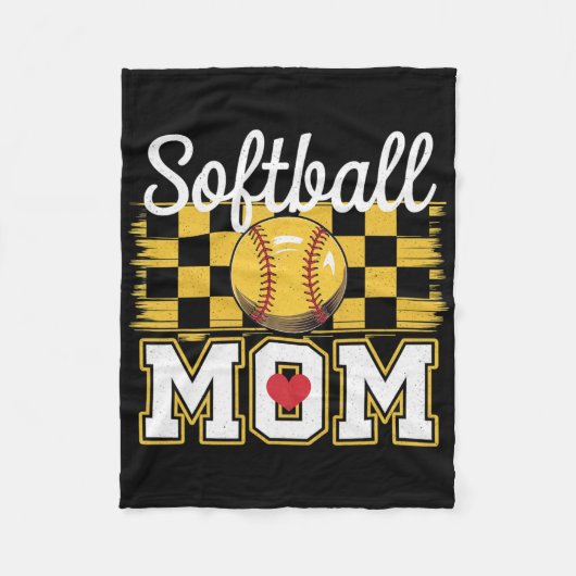 Groovy Softll Mom Mother Softll Mom  Fleece Deken (Voorkant)