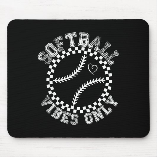 Groovy Softll Womens Girls Softll Muismat (Voorkant)