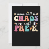 Groovy, sommigen noemen het chaos, wij noemen het  kaart (Voorkant)