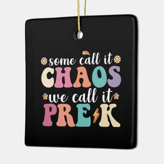 Groovy, sommigen noemen het chaos, wij noemen het  keramisch ornament (Links)