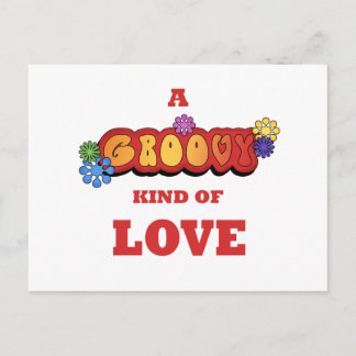 Groovy Soort Liefde Briefkaart