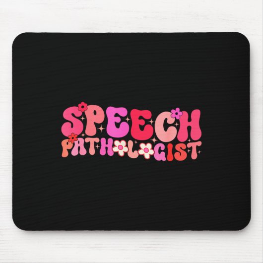 Groovy Speech Pathologist Speech Language Therapy  Muismat (Voorkant)