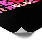 Groovy Speech Pathologist Speech Language Therapy  Poster (Hoek)