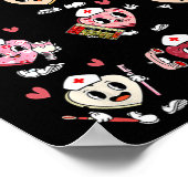 Groovy Speech Therapy Valentine's Day Heart Slp Va Poster (Hoek)