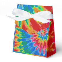 Groovy Spiraal Regenboog Tie Dye