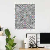 Groovy Spiral Print (Thuiskantoor)