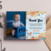 Groovy spook verjaardag foto dank je kaart