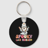 Groovy Spooky Arbeid en Levering Verpleegster Hall Sleutelhanger (Voorkant)