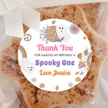 Groovy Spooky Halloween Leuk Verjaardagsfeest