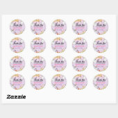 Groovy Spooky One Ghost Party Labels (Vel)