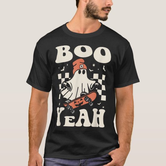 Groovy Spooky Vibes T-shirt (Voorkant)