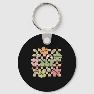 Groovy spraaktaalpathologie St. Patrick's Day S Sleutelhanger