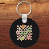 Groovy spraaktaalpathologie St. Patrick's Day S Sleutelhanger (Voorkant)
