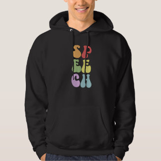 Groovy spraaktaalpatholoog SLP Premium Hoodie