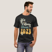 Groovy Spring Break 2023 Stijl Matching Groep T-shirt (Voorkant volledig)