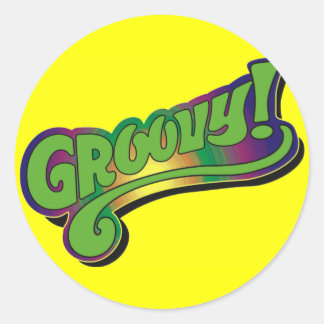 Groovy Sticker