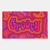 Groovy Sticker (Voorkant)