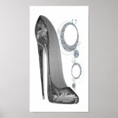 Groovy Stiletto en Sparkle Bling Poster (Voorkant)