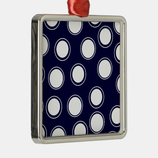 Groovy Stippen #5 @ SonoLeTre Metalen Ornament (Rechts)