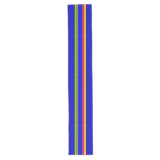 groovy strepen lange tafelloper (Voorkant)