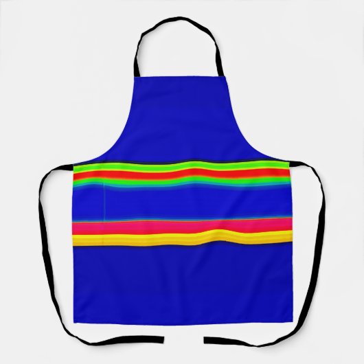 groovy strepen schort (Voorkant)