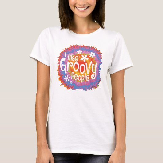 Groovy Stropdas Die2 T-shirt (Voorkant)