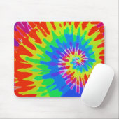 Groovy Stropdas-Dye Mousepad Muismat (Met muis)