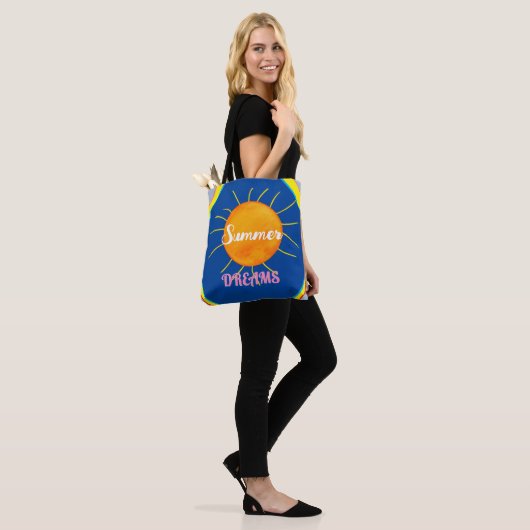 Groovy Summer Dreams Sunshine Tote Bag (Op model)